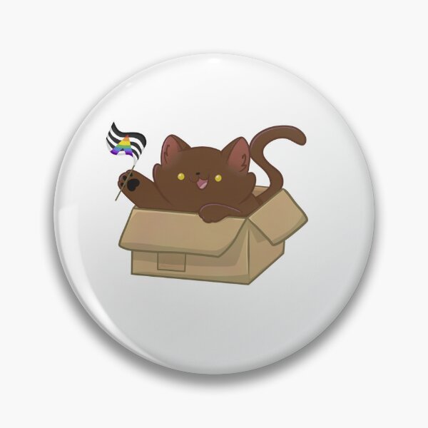 Item preview, pride brown cat - ally flag designed and sold by linnylooo.