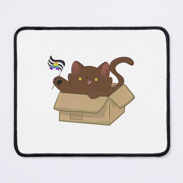 Item preview, pride brown cat - ally flag designed and sold by linnylooo.