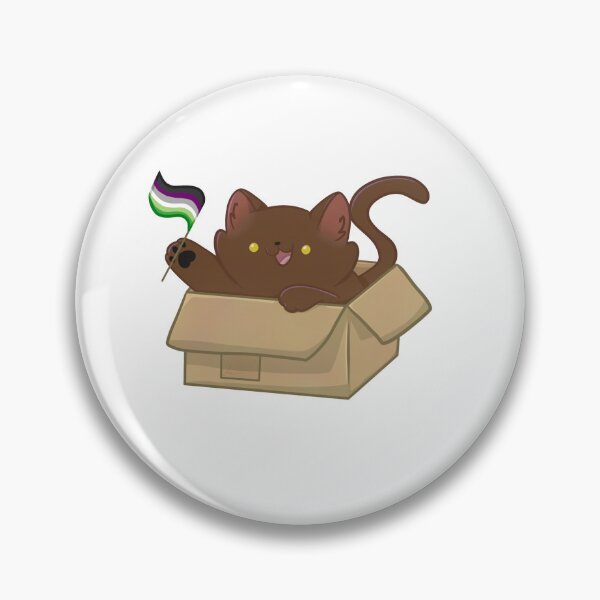 Item preview, pride brown cat - aroace flag designed and sold by linnylooo.