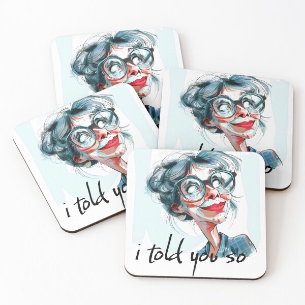 Item preview, i told you so designed and sold by 5minArtStudio.