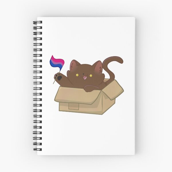 Item preview, pride brown cat - bisexual flag designed and sold by linnylooo.