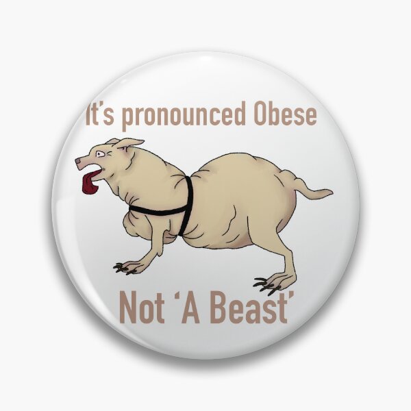 Item preview, Obese not A Beast designed and sold by harmopiavu.