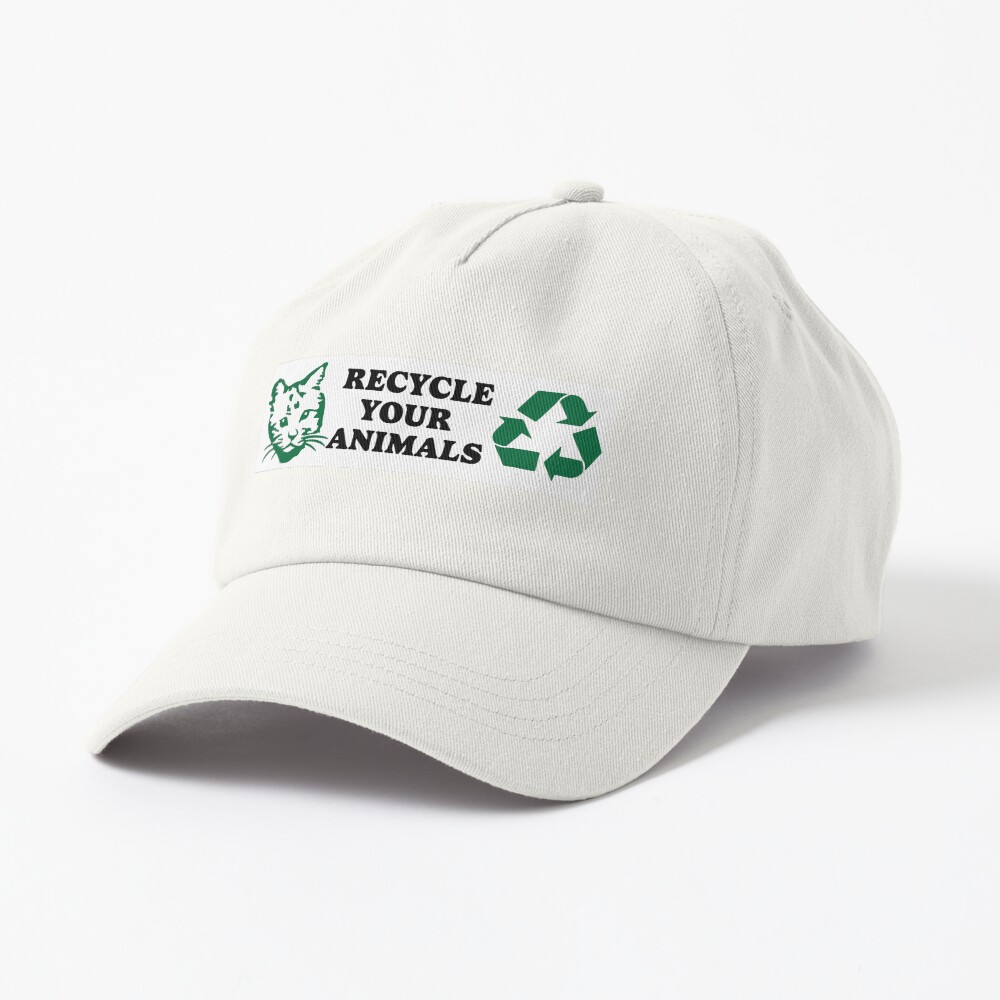 Fight Club Recycle your animals bumper sticker Sticker