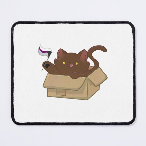Item preview, pride brown cat - demisexual flag designed and sold by linnylooo.