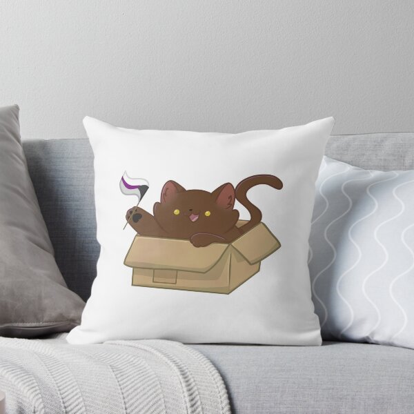 Item preview, pride brown cat - demisexual flag designed and sold by linnylooo.