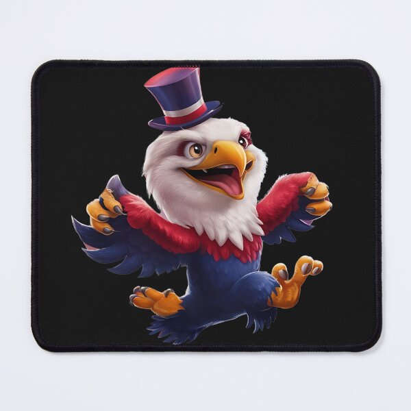 Item preview, happy 4th of july Eagle Paint Art 3D designed and sold by Charlygood.