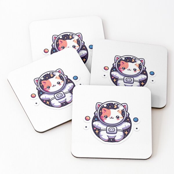 Item preview, Astronaut Cat designed and sold by pixelpulsenyc.