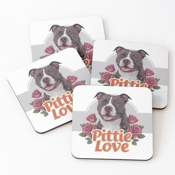 Item preview, "Pittie Love" - Pit Bull Design designed and sold by Lola Mystique Boutique.