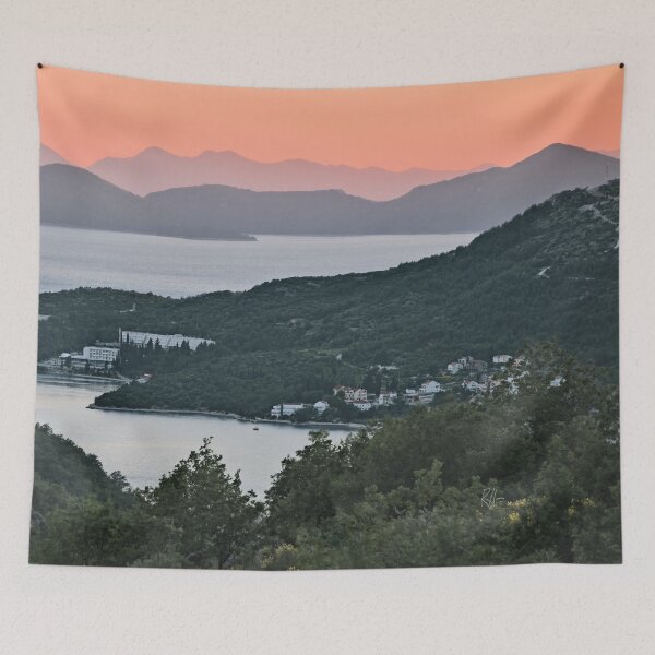 Item preview, Puesta de sol sobre el Adriático Slano, Croacia designed and sold by Randy Heffner.