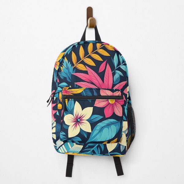 Item preview, Colorful flowers pattern designed and sold by Haji Kamora.