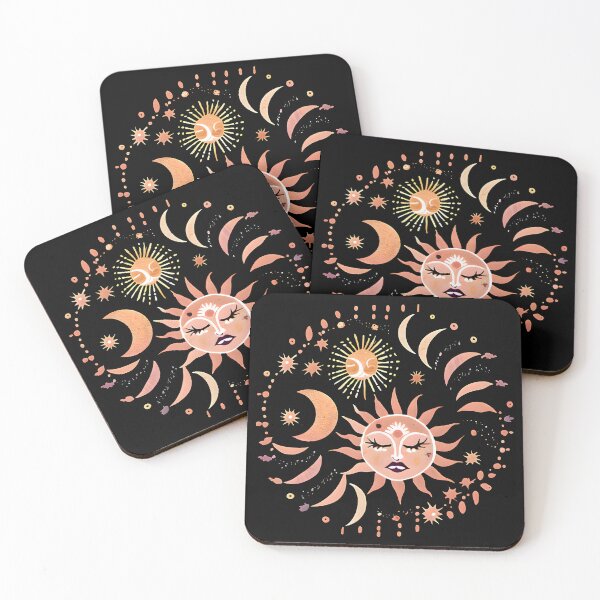 Item preview, Boho Indie Sun and Moon Celestial Art.  designed and sold by Unitepeople.
