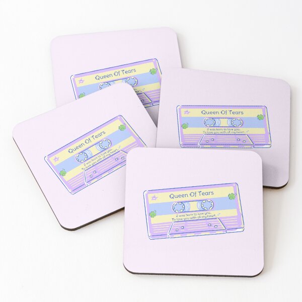 Item preview, Queen of tears kdrama retro pastel cassette tape  designed and sold by My  Haven.