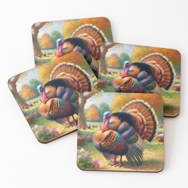 Item preview, Autumn Glory - Majestic Turkey in Fall Landscape designed and sold by Suzana Djordjevic.