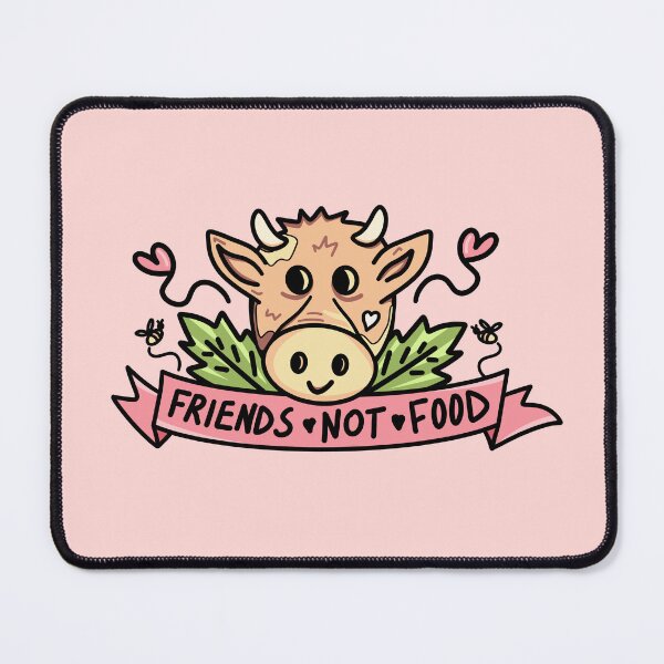 Item preview, FRIENDS NOT FOOD COW designed and sold by Alec Buchan.