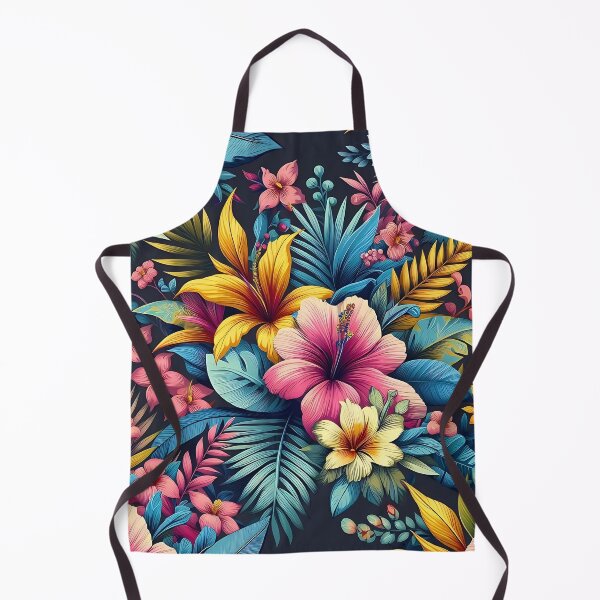 Item preview, Colorful flowers pattern designed and sold by Haji Kamora.