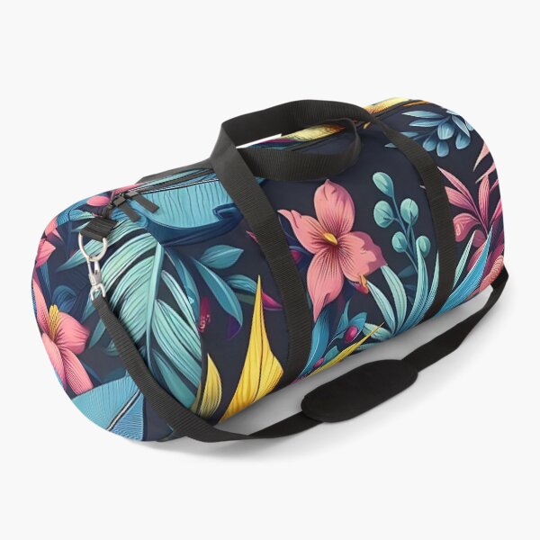 Item preview, Colorful flowers pattern designed and sold by Haji Kamora.