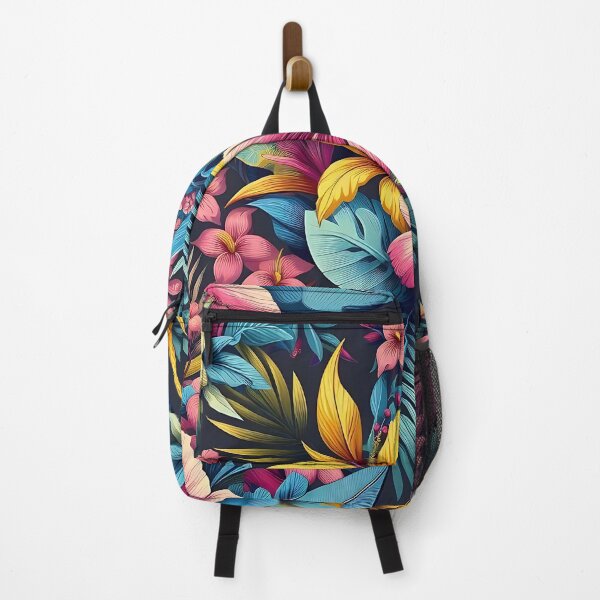 Item preview, Colorful flowers pattern designed and sold by Haji Kamora.