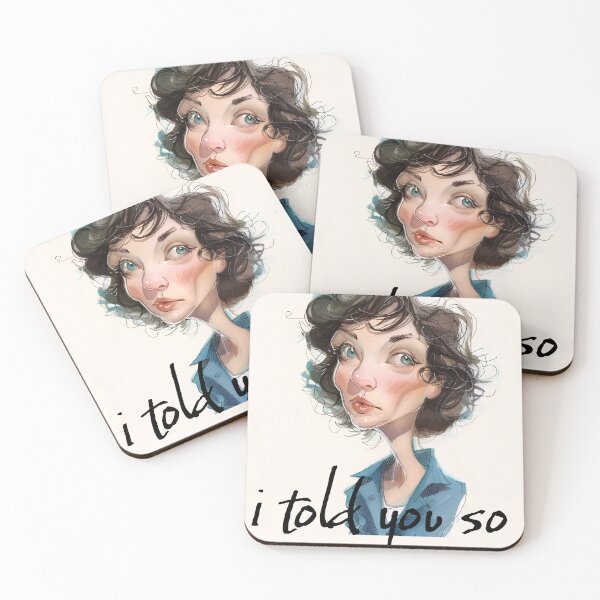 Item preview, i told you so designed and sold by 5minArtStudio.