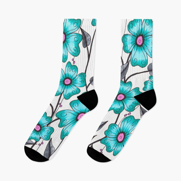 Item preview, Teal Forget-me-nots designed and sold by Handmadebyjessm.