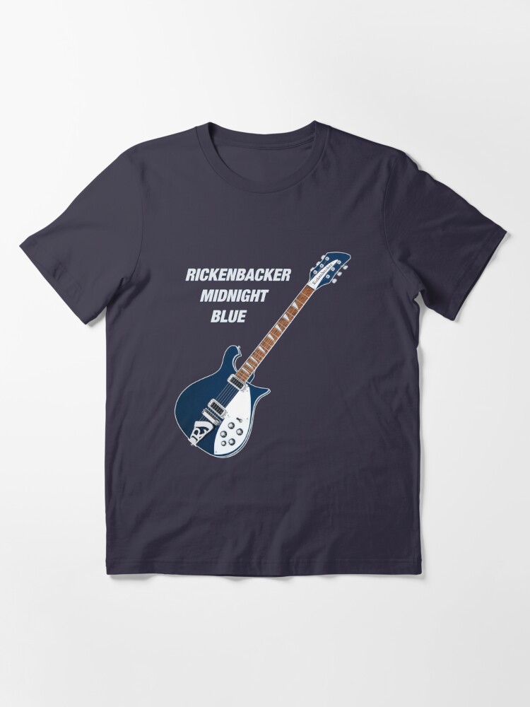 Alternate view of Rickenbacker Midnight Blue Essential T-Shirt