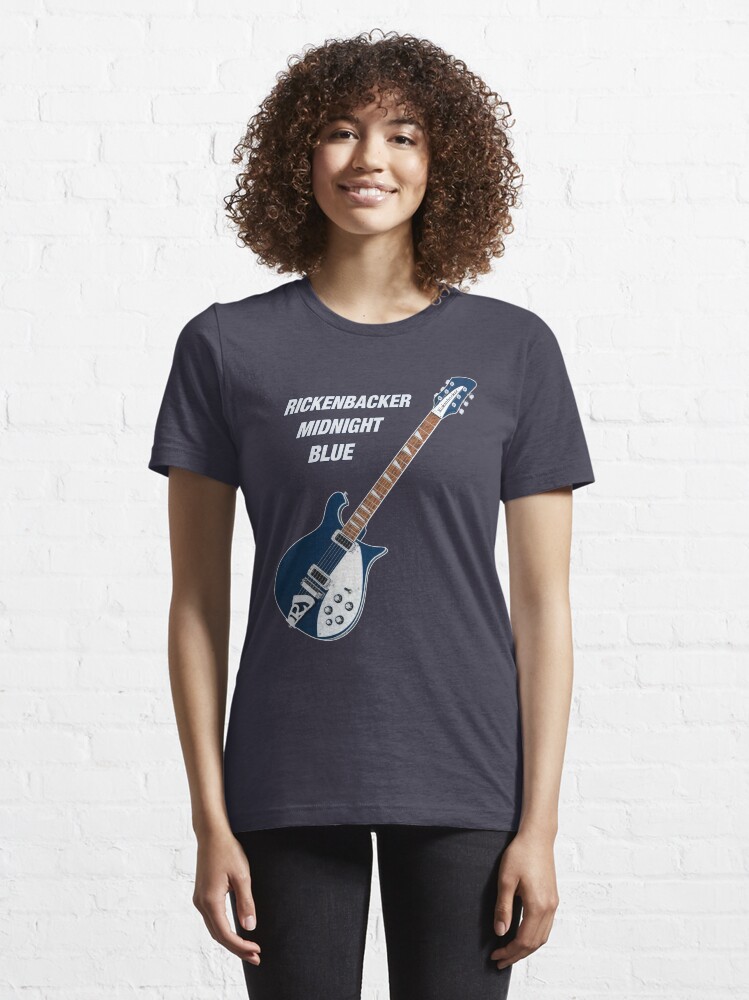 Alternate view of Rickenbacker Midnight Blue Essential T-Shirt