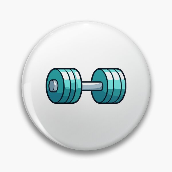 Item preview, Kawaii Cartoon Dumbbell for Fitness Lovers designed and sold by Akioos.