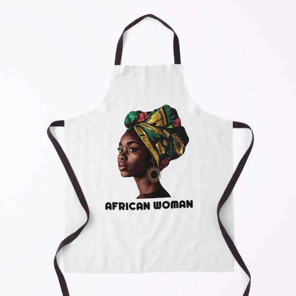 Item preview, African Woman Afro Color Painted Face designed and sold by LensherArt.