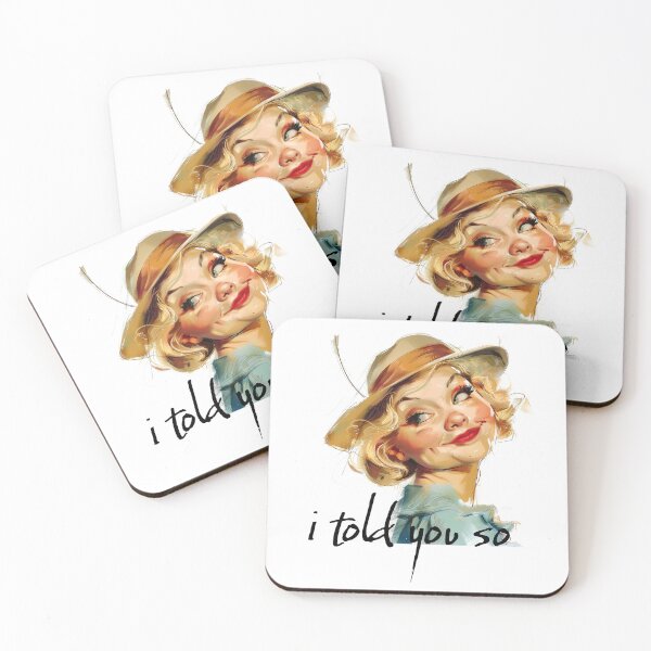 Item preview, i told you so designed and sold by 5minArtStudio.