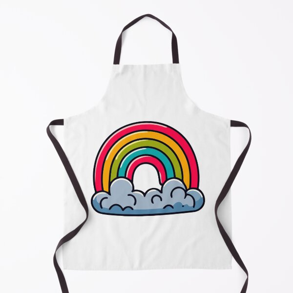 Item preview, Vibrant Rainbow with Clouds designed and sold by Akioos.