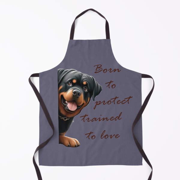 Item preview, Born to Protect, Trained to Love - Rottweiler dog designed and sold by ART-HOME-PAWS.