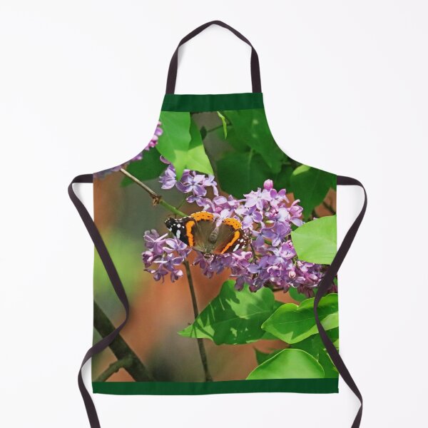 Item preview, Red Admiral And Lilacs designed and sold by Deb Oppermann.