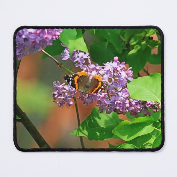 Item preview, Red Admiral And Lilacs designed and sold by Deb Oppermann.
