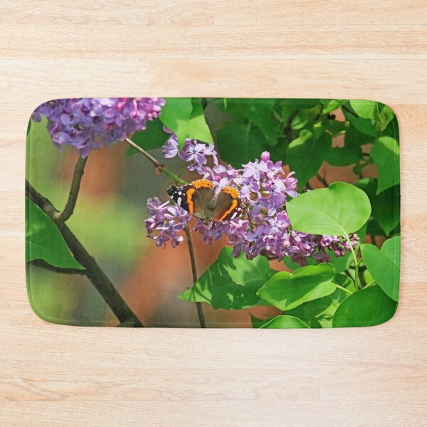 Item preview, Red Admiral And Lilacs designed and sold by Deb Oppermann.