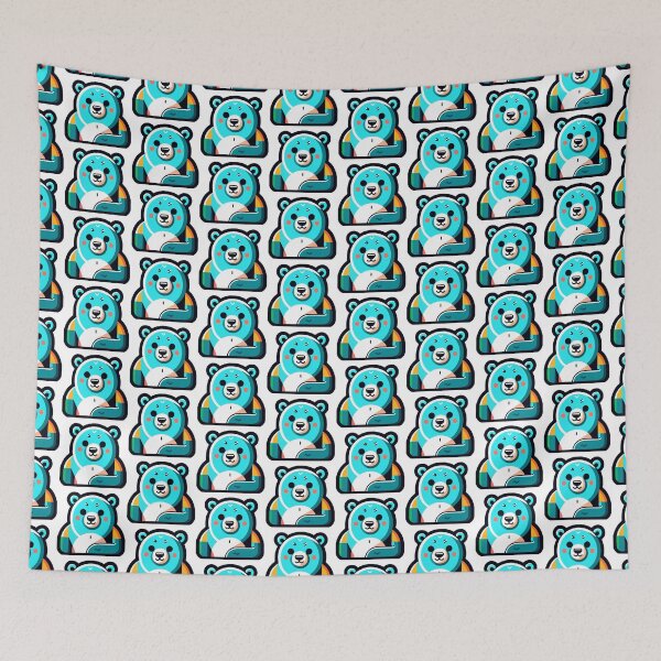 Item preview, Abstract Colorful Bear designed and sold by Akioos.