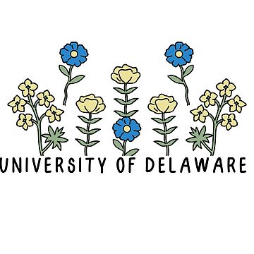 Aperçu de l'œuvre Jardin des fleurs du Delaware - poules roulées bleues et jaunes de jessicaleah15