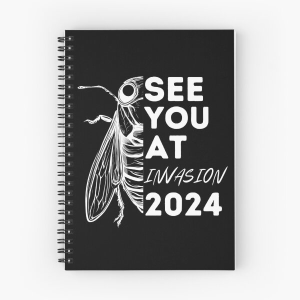Item preview, Cicada Invasion 2024: A Funny Event designed and sold by KrisRubinArt.