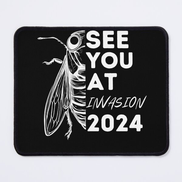 Item preview, Cicada Invasion 2024: A Funny Event designed and sold by KrisRubinArt.