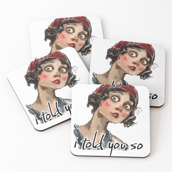 Item preview, i told you so designed and sold by 5minArtStudio.
