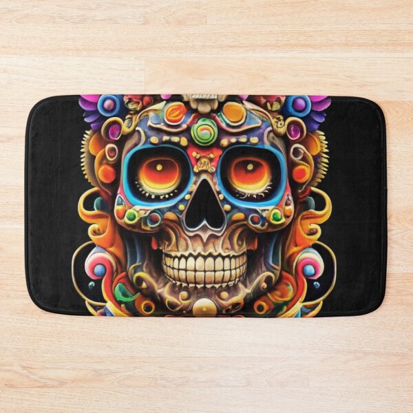 Item preview, God of death Mictlantecuhtli mayan pattern, designed and sold by aipaint.