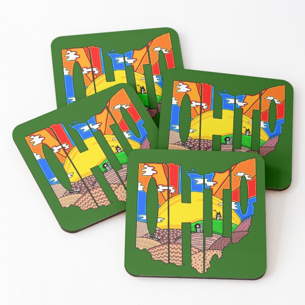 Item preview, O-H-I-O Spelled Farming, Ohio Drawing designed and sold by Handmadebyjessm.