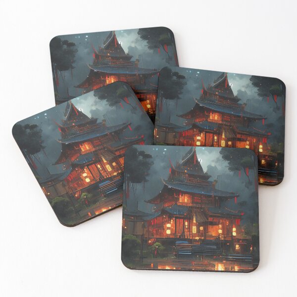 Item preview, Moonlight Pagoda designed and sold by taoistviking.