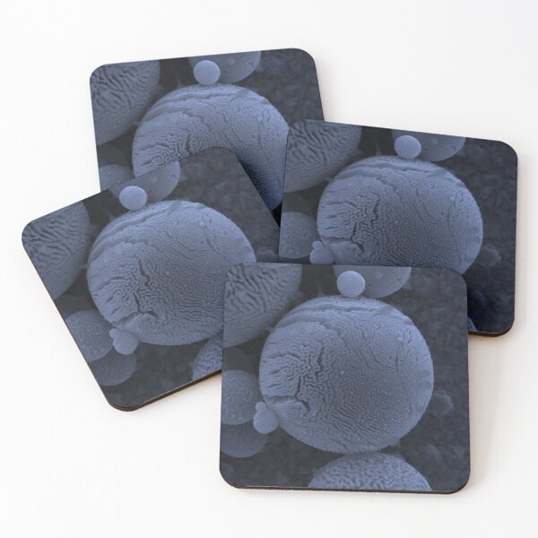 Item preview, Microscopic Particles in Indigo-Blue designed and sold by Sci-Arch.