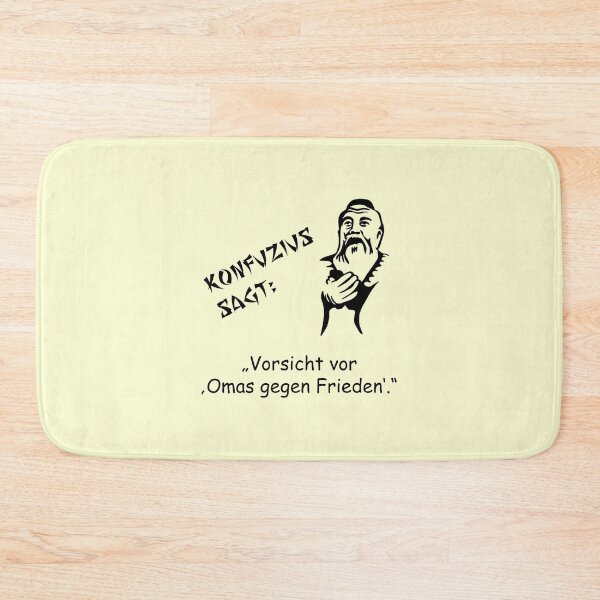 Item preview, Confucius says: Beware of grandmas against peace designed and sold by ARTmanhART.