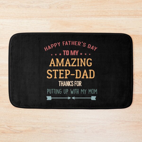 Item preview, Happy Father's Day To My Amazing Step-Dad Thanks For Putting Up With My Mom designed and sold by BHMARTS.