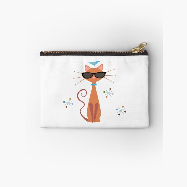 Item preview, Mid Century Modern Ginger Cat designed and sold by Susan Traynor.