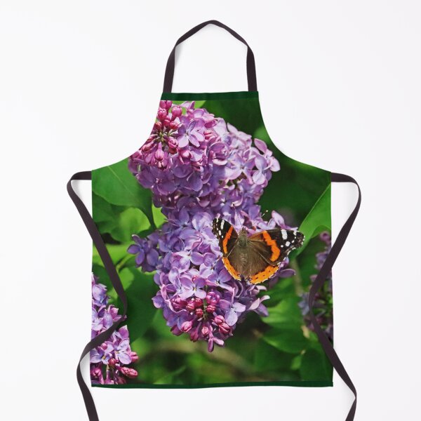 Item preview, Red Admiral And Lilacs II designed and sold by Deb Oppermann.