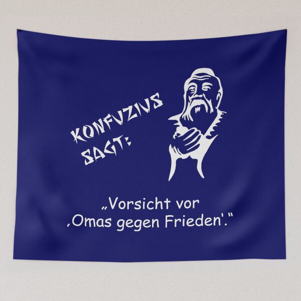 Item preview, Confucius says: Beware of grandmas against peace ... designed and sold by ARTmanhART.