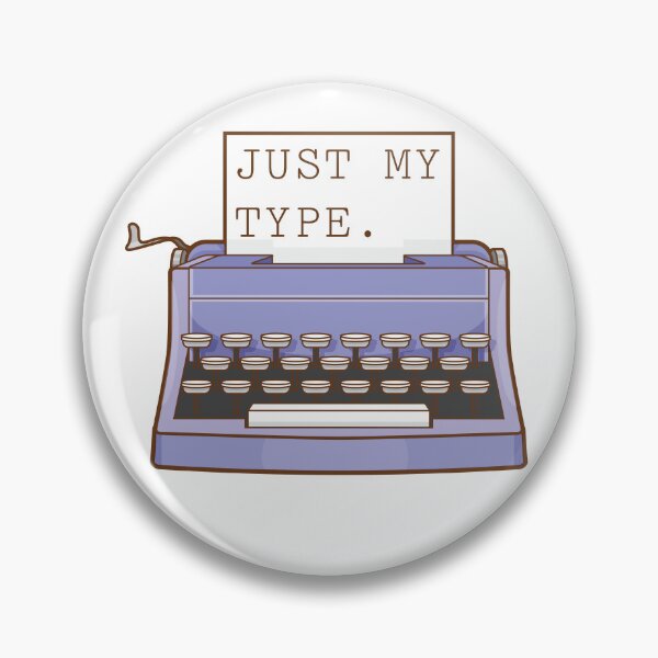 Item preview, Just My Type Retro Typewriter designed and sold by MidnightSnackCS.