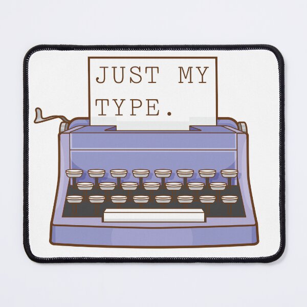 Item preview, Just My Type Retro Typewriter designed and sold by MidnightSnackCS.
