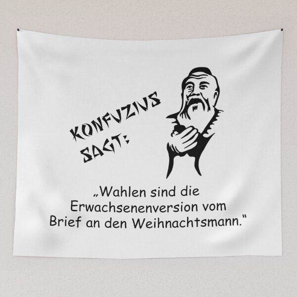 Item preview, Confucius says: Elections are the awakening version designed and sold by ARTmanhART.